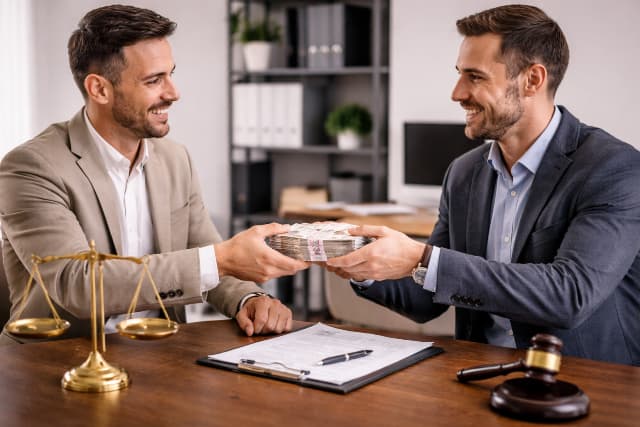 Foglaló átadása ügyvédnél